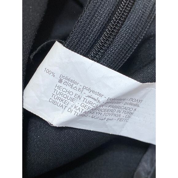 Zara Black Jeweled Rhinestone Embellished Slit Zipper Mini Pencil Skirt Size S - Picture 5 of 5